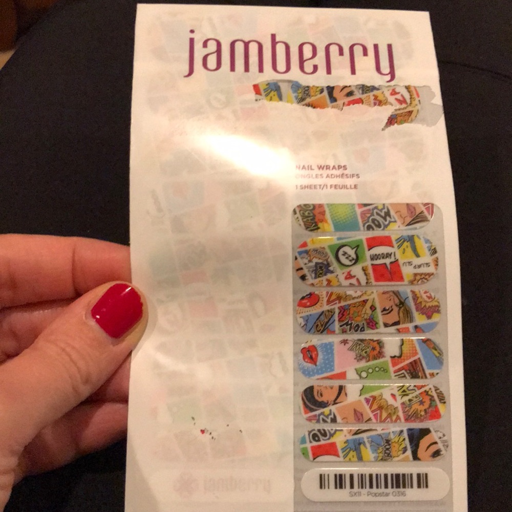 Jamberry Popstar nail wraps